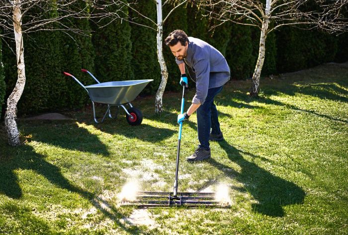 Вирівнювач грунту Cellfast CELLPRO, головка 89х29см, 167см, 3.2кг