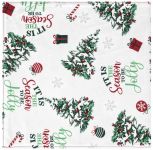 Ранер Ardesto Christmas Tree 33х137см, 100% поліестер, зелений