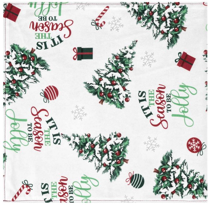 Ранер Ardesto Christmas Tree 33х137см, 100% поліестер, зелений