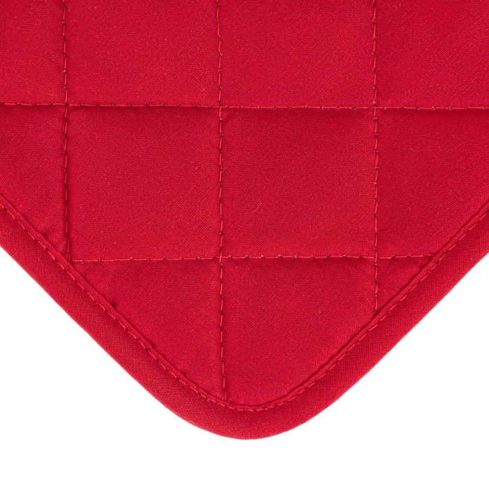 Прихватка Ardesto Christmas Gingerbread 18х20см, 100% поліестер (верх), 100% бавовна (низ), червоний