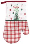 Рукавичка Ardesto Christmas Tree 18х30см, 100% поліестер (верх), 100% бавовна (низ), зелений