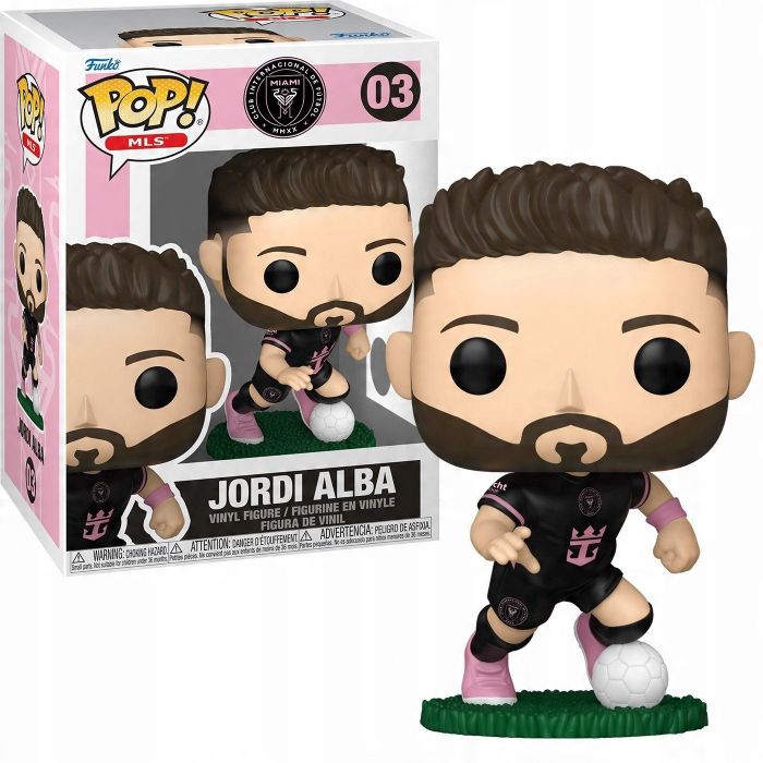 Фігурка Funko POP Football: Inter Miami - Jordi Alba (Away)