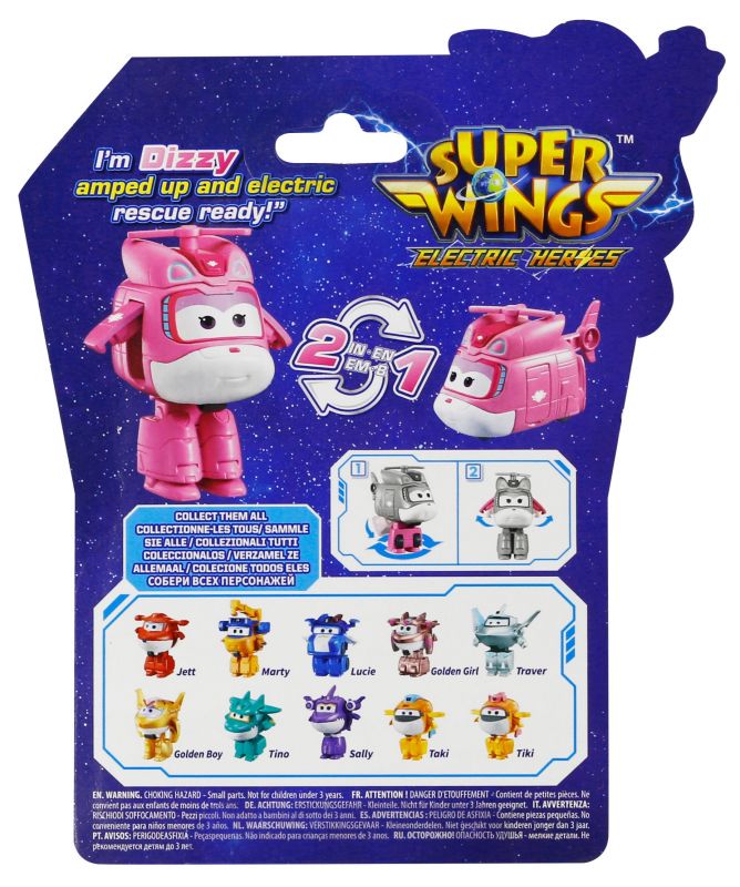 Ігрова фігурка-трансформер Super Wings Transform-a-Bots Діззі (Dizzy)