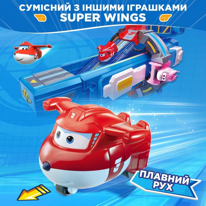 Ігрова фігурка-трансформер Super Wings Transform-a-Bots Джетт (Jett)
