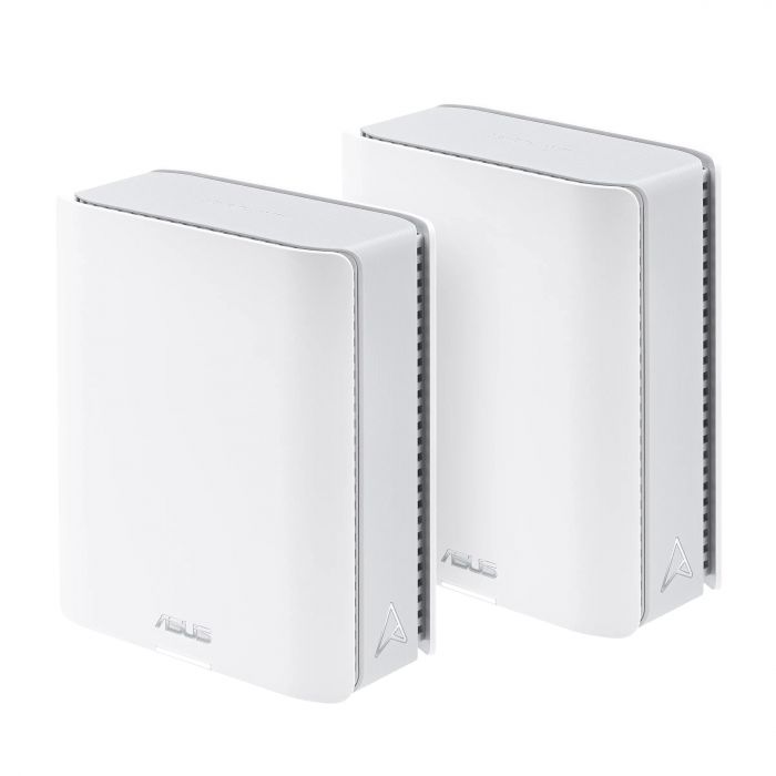 Система WiFi-Mesh ASUS ZenWiFi BT8 BE14000, 1xGE LAN, 1x2.5GE LAN, 1x2.5GE LAN, 1xUSB 3.0, 3мод, білий