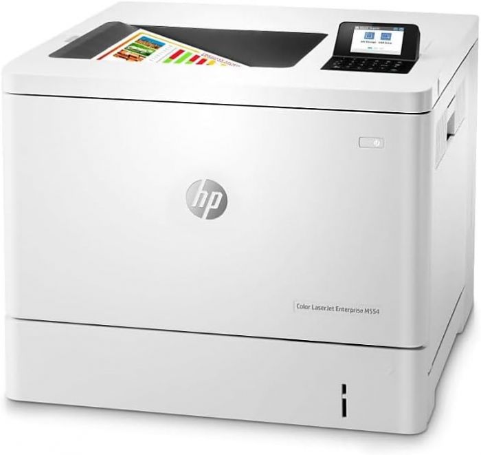 Принтер А4 HP Color LaserJet Enterprise M554dn