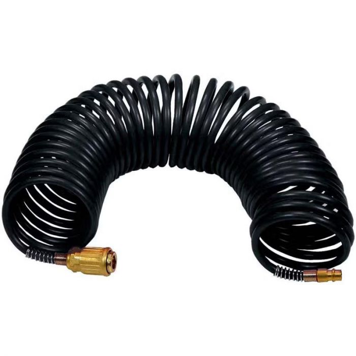 Шланг пневматичний Stanley спіральний 6х8мм 10бар 10м 0.4кг