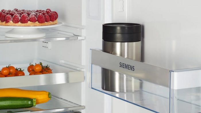 Кавомашина Siemens 1.7л, зерно + мелена, автомат.капучинатор, LED - дисплей, авторецептів - 8, чорно - срібний