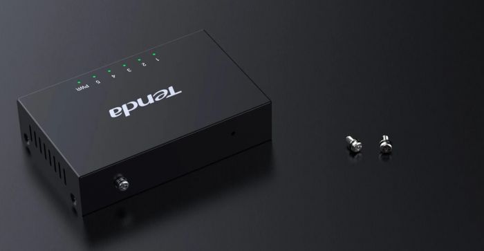 Комутатор TENDA TEG1005M 5xGE, Некерований