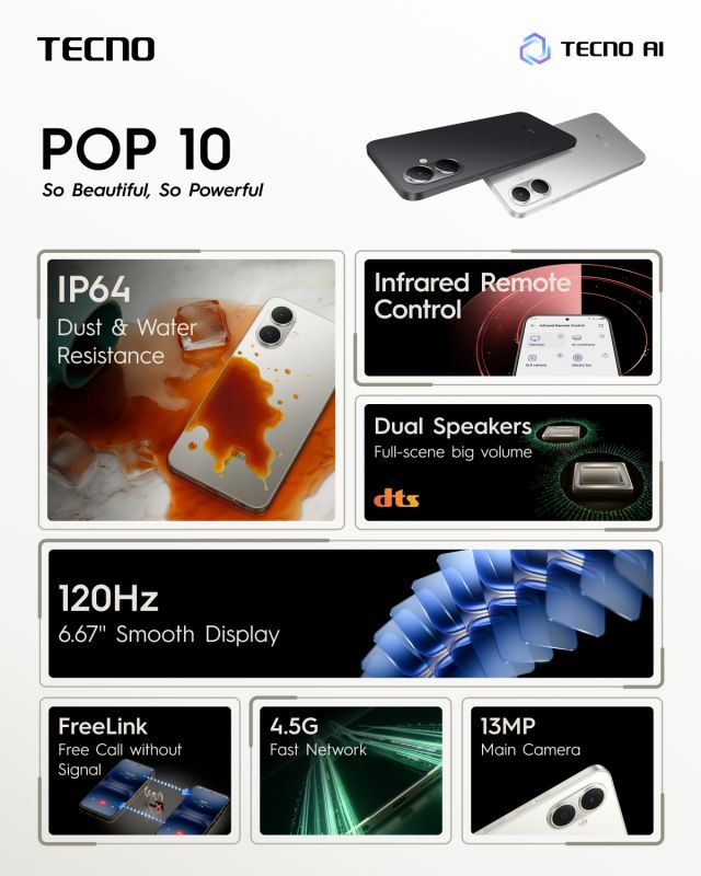 Смартфон TECNO Spark Go 2 (KM4) 6.67" 4/128ГБ, 2SIM, 5000мА•год, Veil White