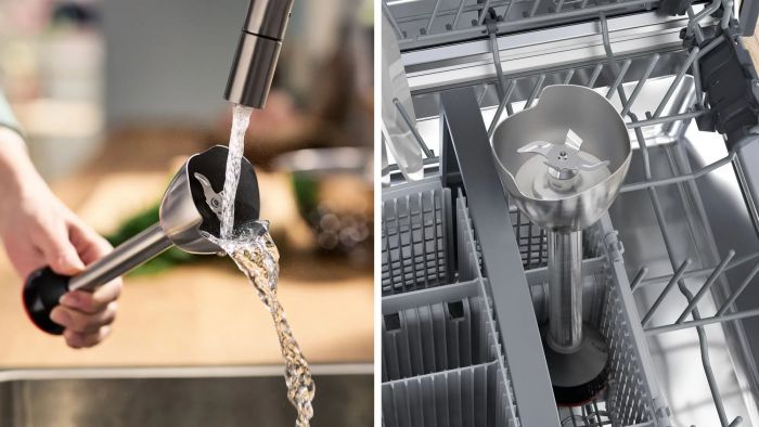 Блендер Bosch заглибний, 1000Вт, подрібнювач, вінчик, чорний