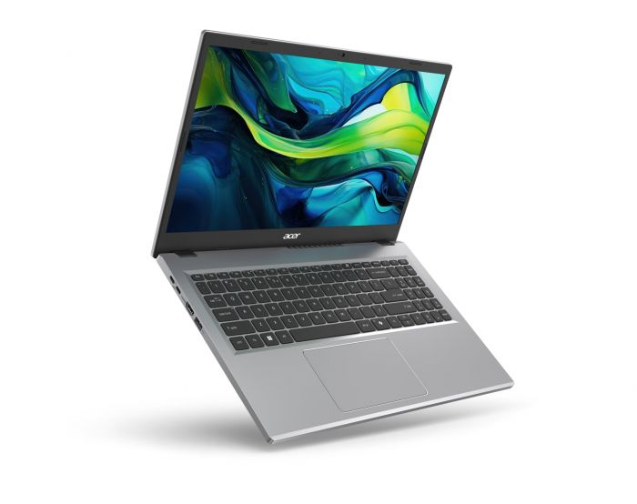 Ноутбук Acer Aspire Go AG15-41P 15.6" FHD IPS, AMD R7-7735HS, 32GB, F1TB, UMA, Lin, сріблястий