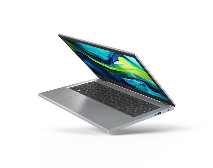 Ноутбук Acer Aspire Go AG15-41P 15.6" FHD IPS, AMD R7-7735HS, 32GB, F1TB, UMA, Lin, сріблястий