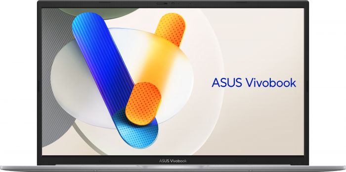 Ноутбук ASUS Vivobook 17 X1704VA-AU663 17.3" FHD IPS, Intel U300, 16GB, F512GB, UMA, noOS, Сріблястий