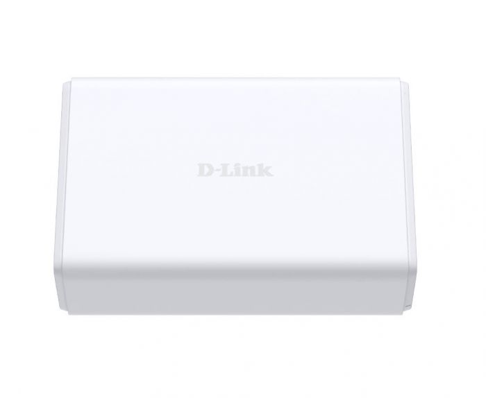 Зарядний пристрій мережевий D-Link DCF-241 240Вт GaN 4хUSB-С, 1xUSB-A, білий