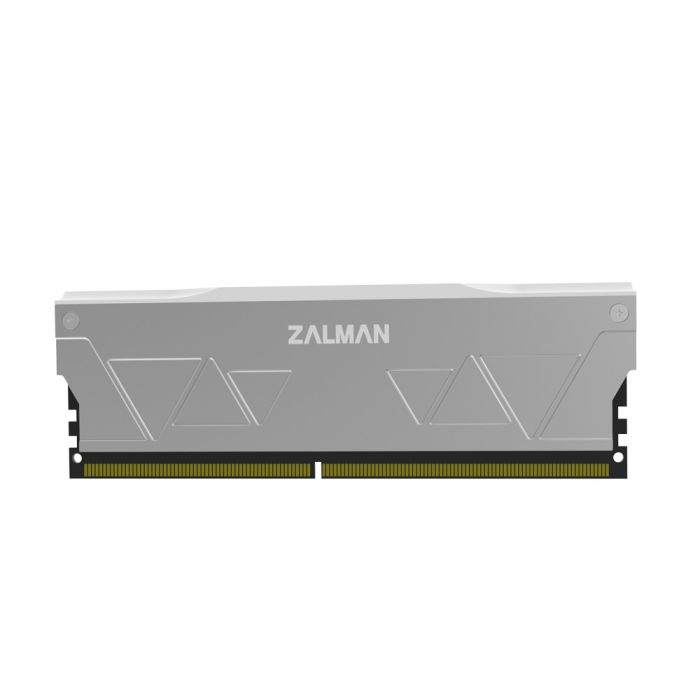Радіатор охолодження для RAM Zalman MH10, ARGB Single/Double Sided RAM, 3-Pin, 5V, сріблястий