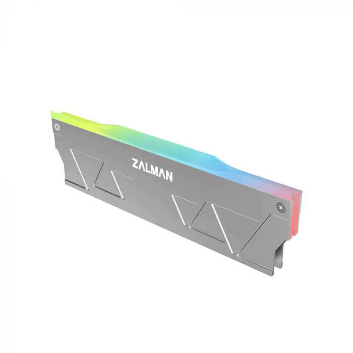 Радіатор охолодження для RAM Zalman MH10, ARGB Single/Double Sided RAM, 3-Pin, 5V, сріблястий
