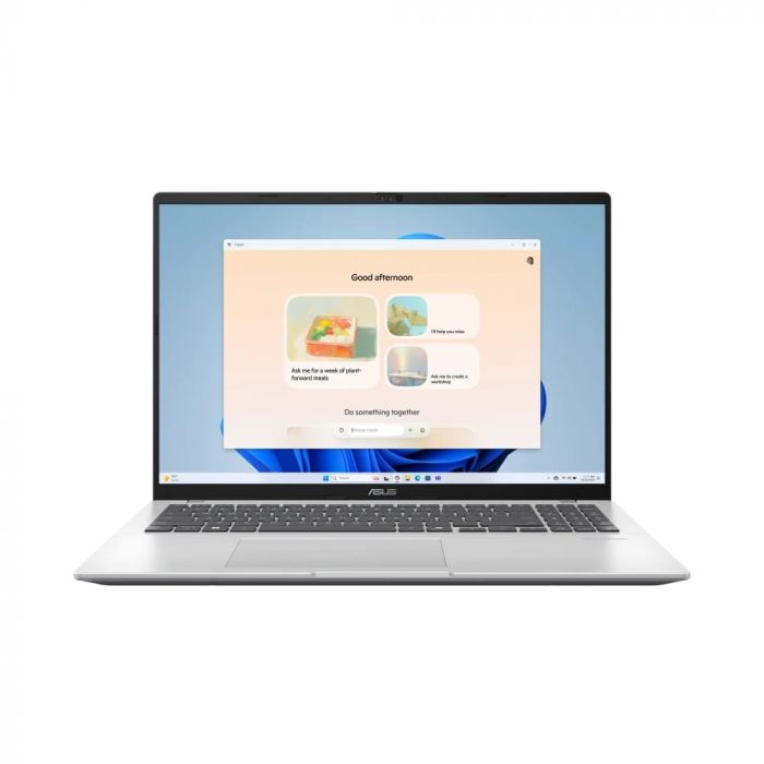 Ноутбук ASUS Vivobook 16 X1607CA-MB059 16" WUXGA IPS, Intel Ultra 5 225H, 16GB, F512GB, UMA, noOS, Сріблястий