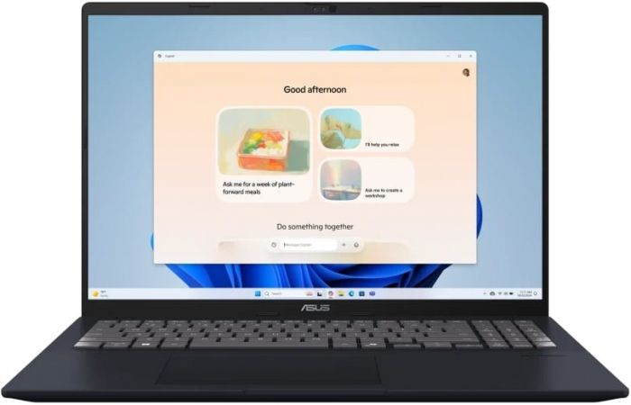 Ноутбук ASUS Vivobook 16 X1607CA-MB058 16" WUXGA IPS, Intel Ultra 5 225H, 16GB, F512GB, UMA, noOS, Блакитний