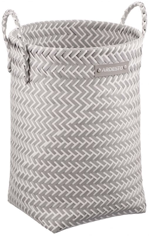 Кошик Ardesto Vigor 30х30х40см, поліпропілен, метал, сірий