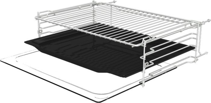 Духова шафа Gorenje електрична компактна, 50л, A+, дисплей, Wi-Fi, ф-ція мікрохвиль, чорний