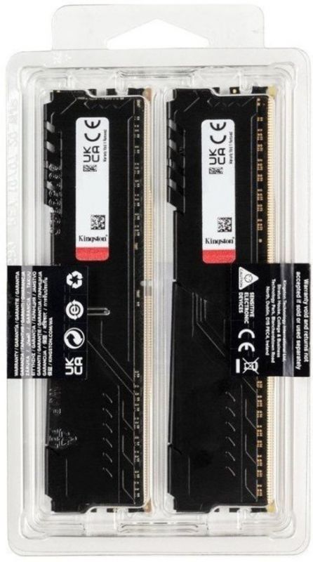 Пам'ять ПК Kingston DDR4 32GB KIT (16GBx2) 3200 FURY Beast