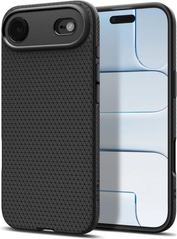 Чохол Spigen для iPhone 17 Air, Liquid Air, Matte Black