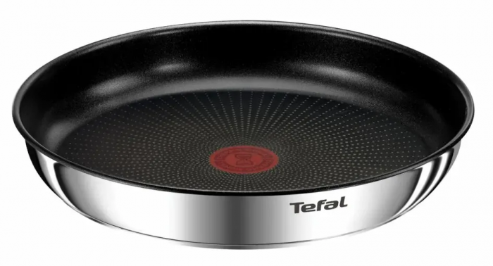 Набір посуду Tefal Ingenio Emotion, 22пр., нержавіюча сталь, скло, пластик, бакеліт, сріблястий