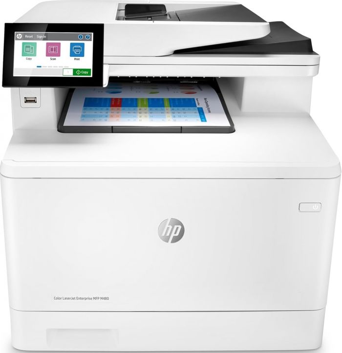 Багатофункціональний пристрій А4 кол. HP Color LaserJet Enterprise M480f