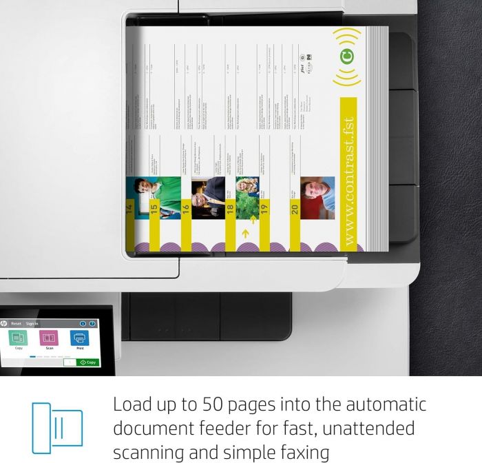 Багатофункціональний пристрій А4 кол. HP Color LaserJet Enterprise M480f