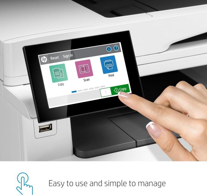 Багатофункціональний пристрій А4 кол. HP Color LaserJet Enterprise M480f