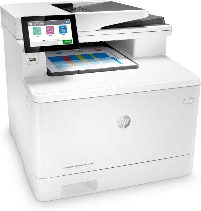 Багатофункціональний пристрій А4 кол. HP Color LaserJet Enterprise M480f