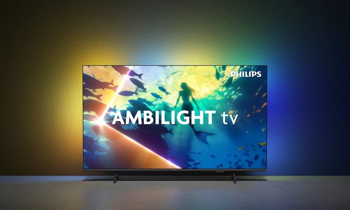 Телевізор 50" Philips LED 4K 60Hz Smart Titan OS Black Ambilight