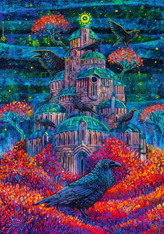 Пазл GoodLoot Imagination: Roch Urbaniak Raven Queen's Fortress 1000 ел.