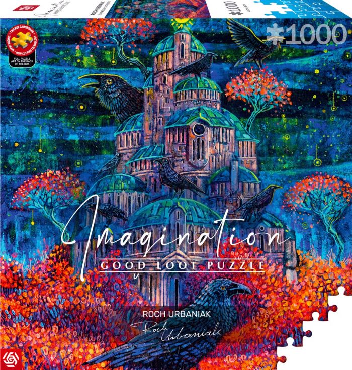Пазл GoodLoot Imagination: Roch Urbaniak Raven Queen's Fortress 1000 ел.