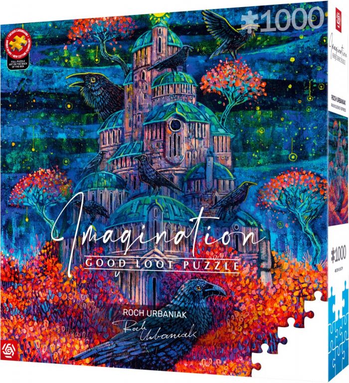Пазл GoodLoot Imagination: Roch Urbaniak Raven Queen's Fortress 1000 ел.