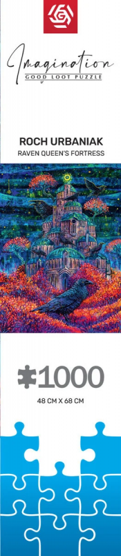 Пазл GoodLoot Imagination: Roch Urbaniak Raven Queen's Fortress 1000 ел.