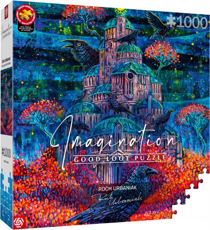 Пазл GoodLoot Imagination: Roch Urbaniak Raven Queen's Fortress 1000 ел.