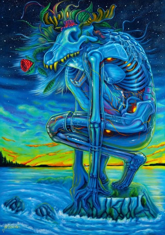 Пазл GoodLoot Imagination: Kamil Jakobczak White Wolf 1000 ел.