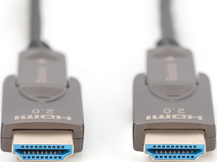 Кабель DIGITUS HDMI (M/M), 4K, AOC, 10м, чорний