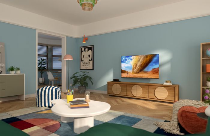 Телевізор 55" Philips QLED 4K 60Hz Smart Titan OS Black