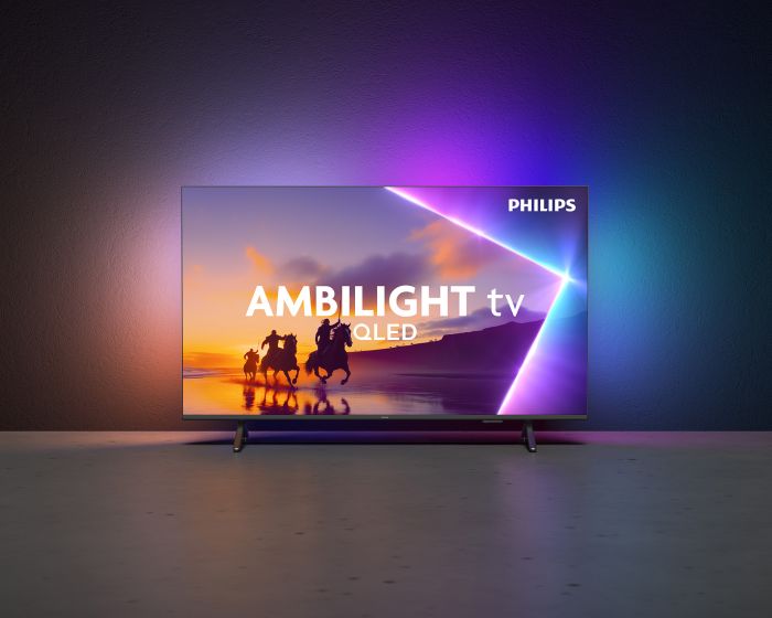 Телевізор 50" Philips QLED 4K 60Hz Smart Titan OS Black Ambilight