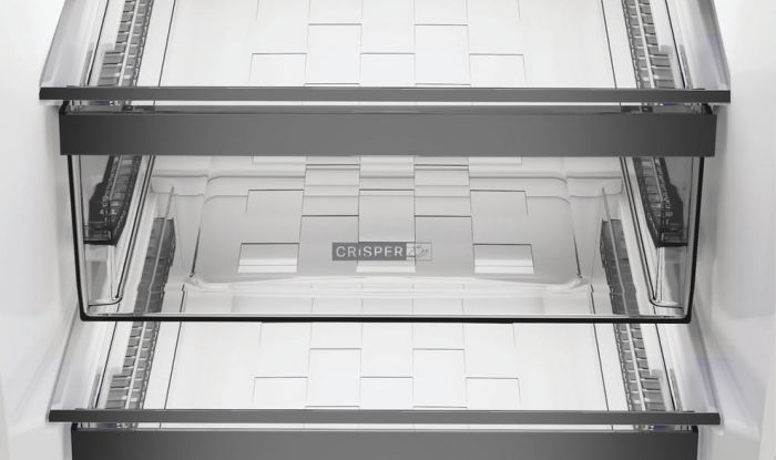 Холодильник Whirlpool з нижн. мороз., 186.5x60х66.3, холод.відд.-210л, мороз.відд.-104л, 2дв., А++, NF, інв., дисплей, зона нульова, білий