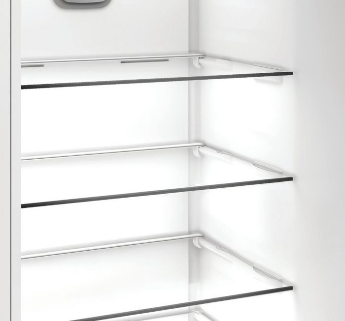 Холодильник Whirlpool з нижн. мороз., 186.5x60х66.3, холод.відд.-210л, мороз.відд.-104л, 2дв., А++, NF, інв., дисплей, зона нульова, білий