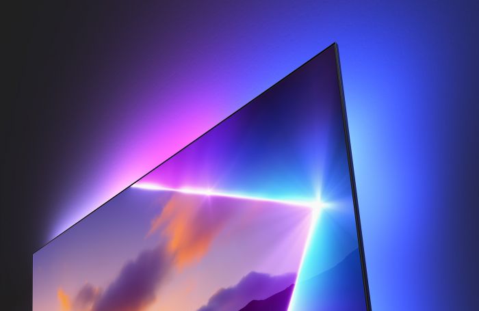 Телевізор 75" Philips QLED 4K 60Hz Smart Titan OS Black Ambilight