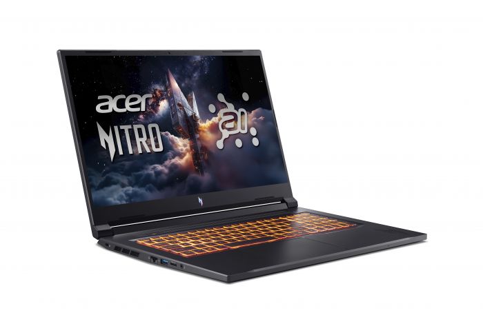 Ноутбук Acer Nitro V 17 ANV17-41 17.3" FHD IPS, AMD R7-260, 32GB, F2TB, NVD5070-8, Lin, чорний