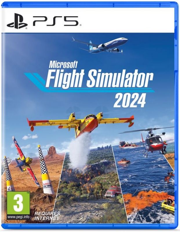 Гра консольна PS5 Microsoft Flight Simulator 2024, BD диск