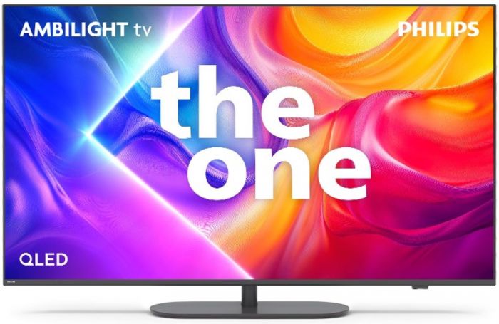 Телевізор 50" Philips QLED 4K 144Hz Smart Titan OS Black Ambilight