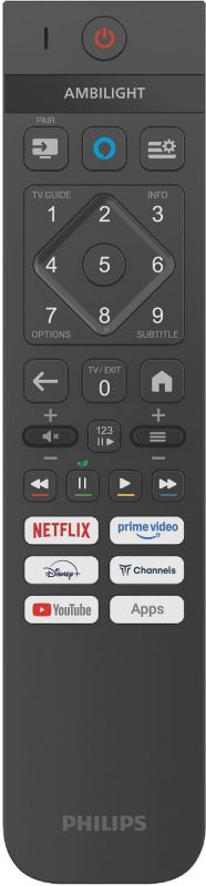 Телевізор 65" Philips OLED 4K 120Hz Smart Titan OS Black Ambilight