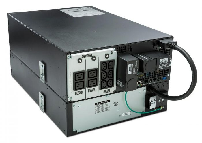 Джерело безперебійного живлення APC Smart-UPS Online 6000VA/6000W, RM 4U, LCD, USB, RS232, 6xC13, 4xC19